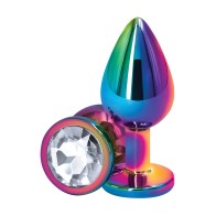 Rear Assets Multicolor Medium Clear Anal Toy