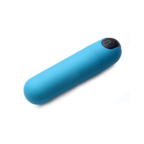 Bang! Vibrating Bullet with Remote Control - Blue