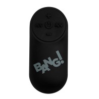 Bang! Vibrating Bullet with Remote Control - Blue