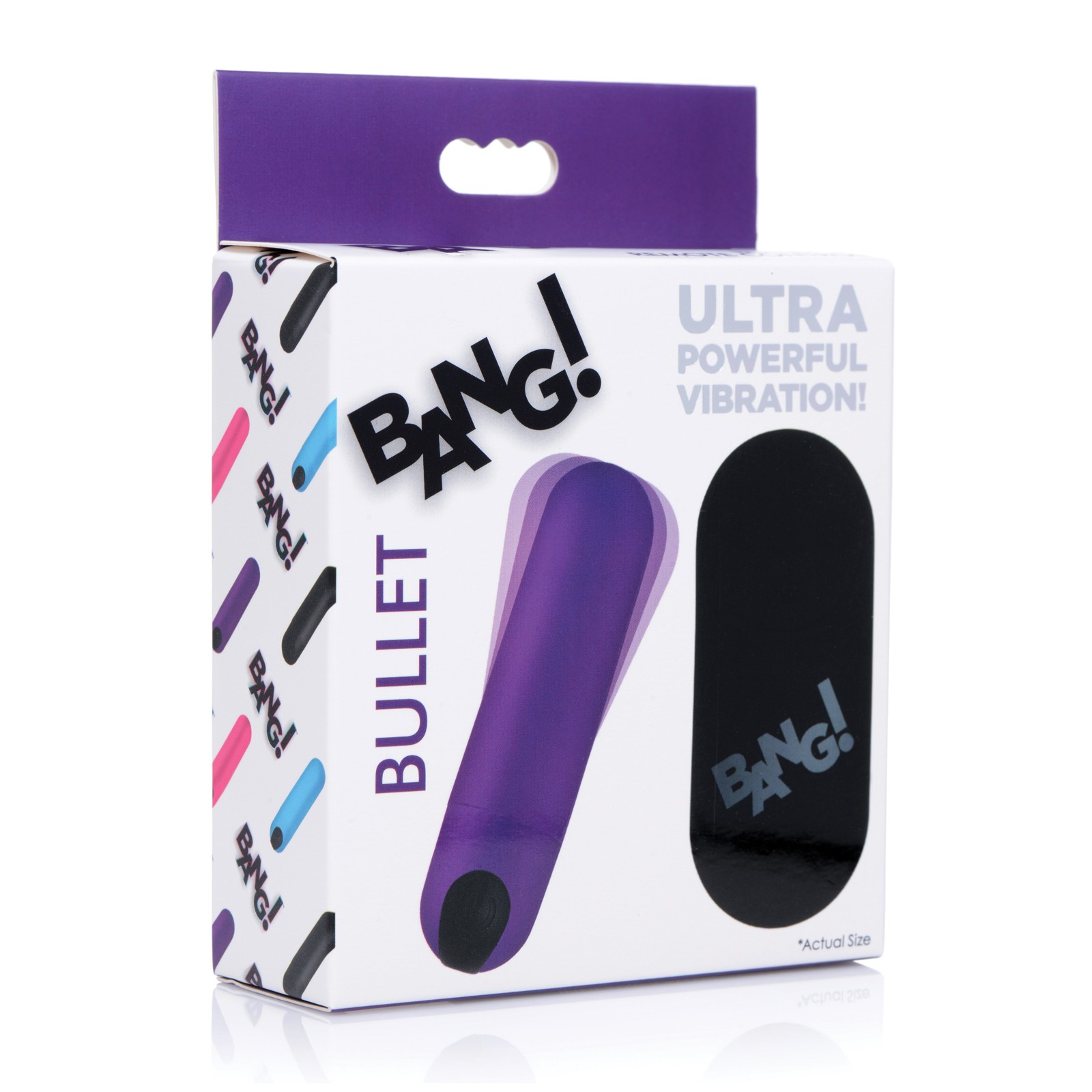 Bang Vibrating Bullet Remote Controlled Purple