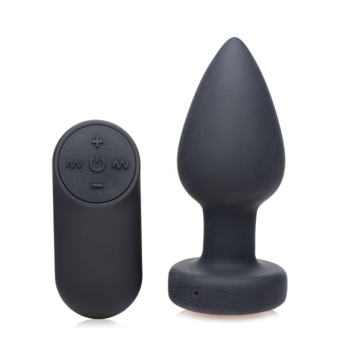 Booty Sparks LED Vibrating Plug Small