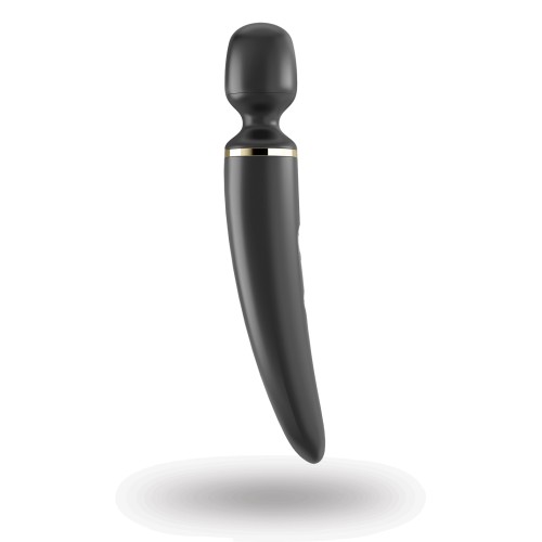 Satisfyer Wand-er Woman Massager - Black/Gold