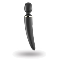 Satisfyer Wand-er Woman Massager - Black/Gold