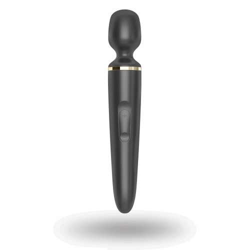 Satisfyer Wand-er Woman Massager - Black/Gold