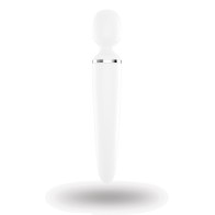 Satisfyer Wand-er Woman White Chrome