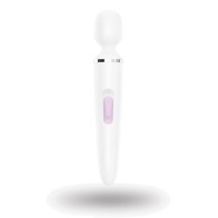 Satisfyer Wand-er Woman Blanco Cromo