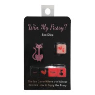 Juego de Dados de Sexo Win My Pussy