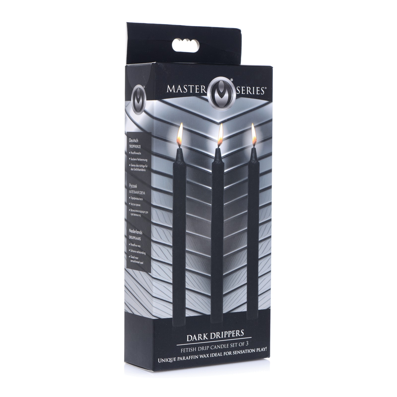 Master Series Dark Drippers Set of 3 Drip Candles