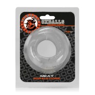 Oxballs Meat Padded Cock Ring - Clear