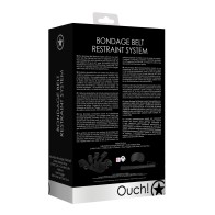 Shots Ouch Bondage Belt - Ultimate Restraint System