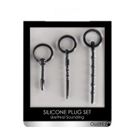 Shots Ouch Urethral Sounding Plug Set Black Online