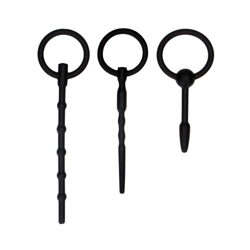 Shots Ouch Urethral Sounding Plug Set Black Online