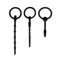 Shots Ouch Urethral Sounding Plug Set Black Online