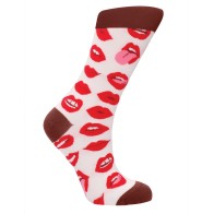 Socks Sexy Shots Amor de Labios para Mujeres