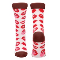 Shots Sexy Socks Lip Love for Women