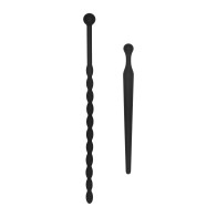 Shots Ouch Urethral Sounding Beginner Set Black