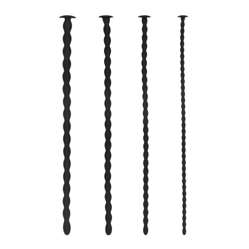 Set de Probes Urethral Sounding Avanzados - Negro