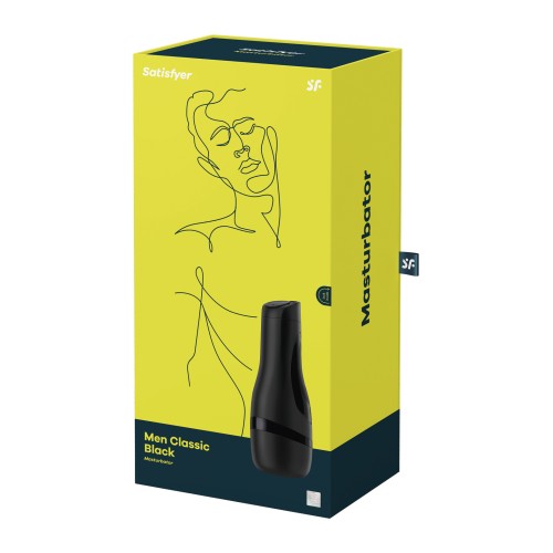 Satisfyer Men Classic - Black Male Masturbator