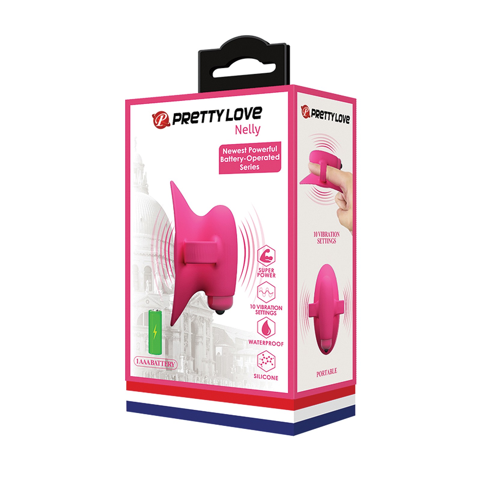 Pretty Love Nelly Finger Battery Vibe Pink