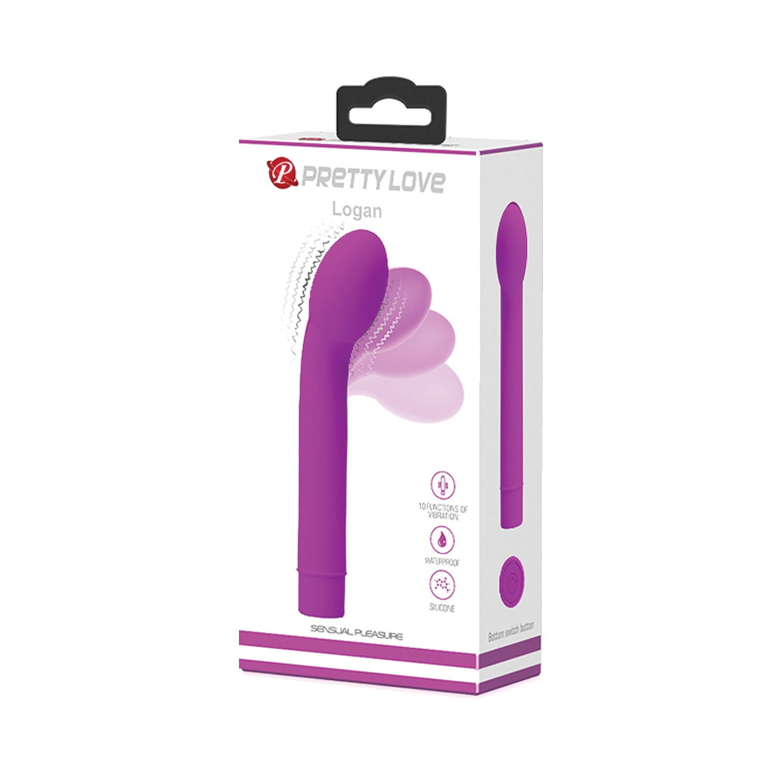 Pretty Love Logan Bendable G Spot Vibrator Fuchsia