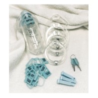 World Cage Vegas Male Chastity Kit - Medium