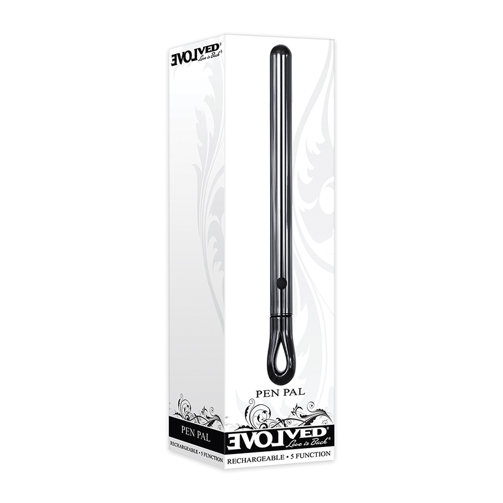 Evolved Pen Pal Vibrador Negro para Placer Discreto