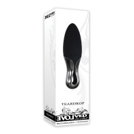 Evolved Teardrop Vibe Waterproof Black - Compact Pleasure