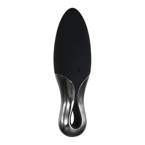 Evolved Teardrop Vibe Waterproof Black - Compact Pleasure