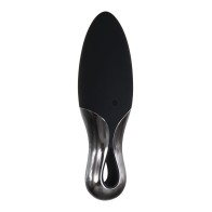 Evolved Teardrop Vibe Waterproof Black - Compact Pleasure