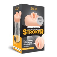 ZOLO Perfect Girlfriend Dual Density Stroker for Realistic Pleasure