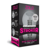 Stroker Mini Double Bubble ZOLO Gris