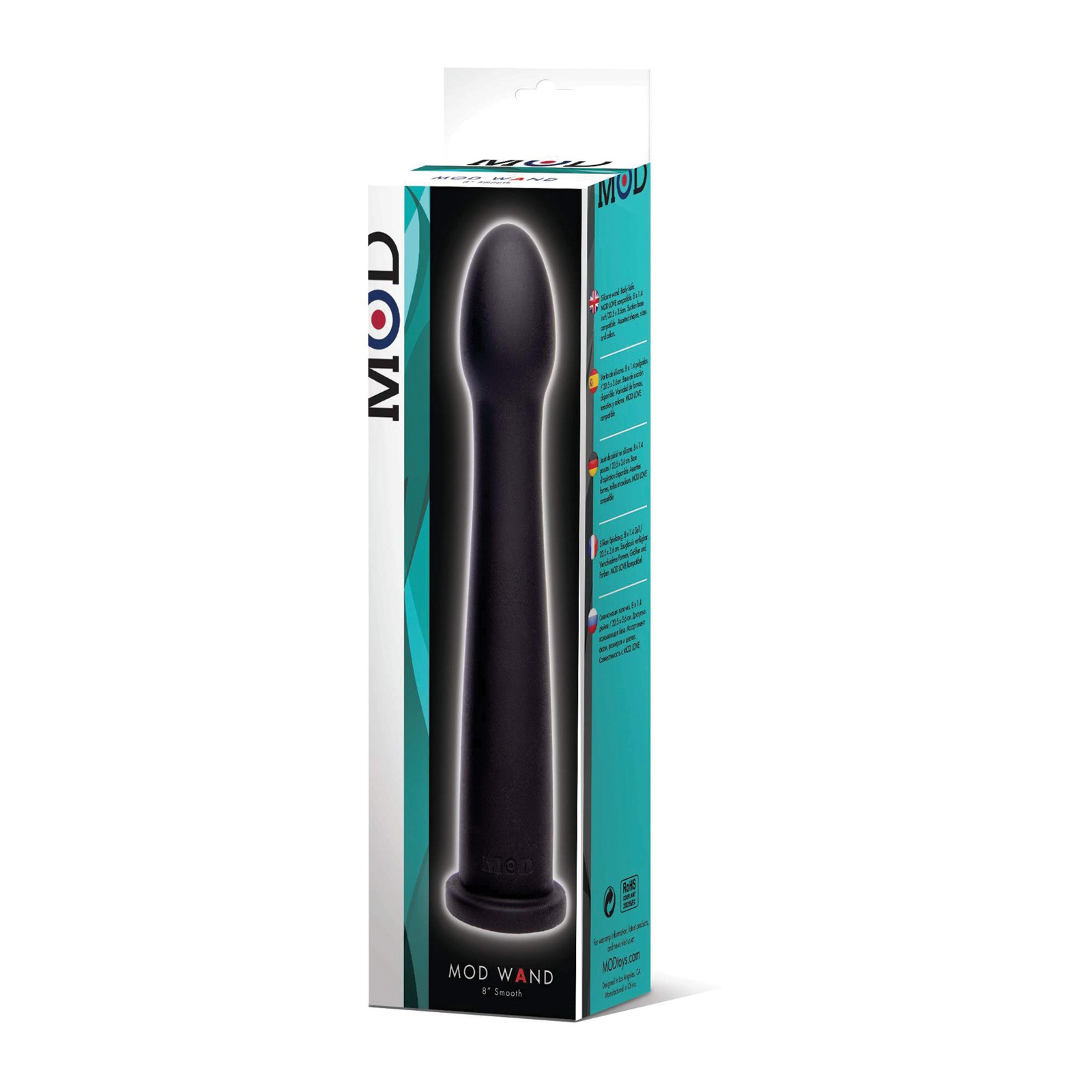 MOD Smooth Wand Black 7.5 inch