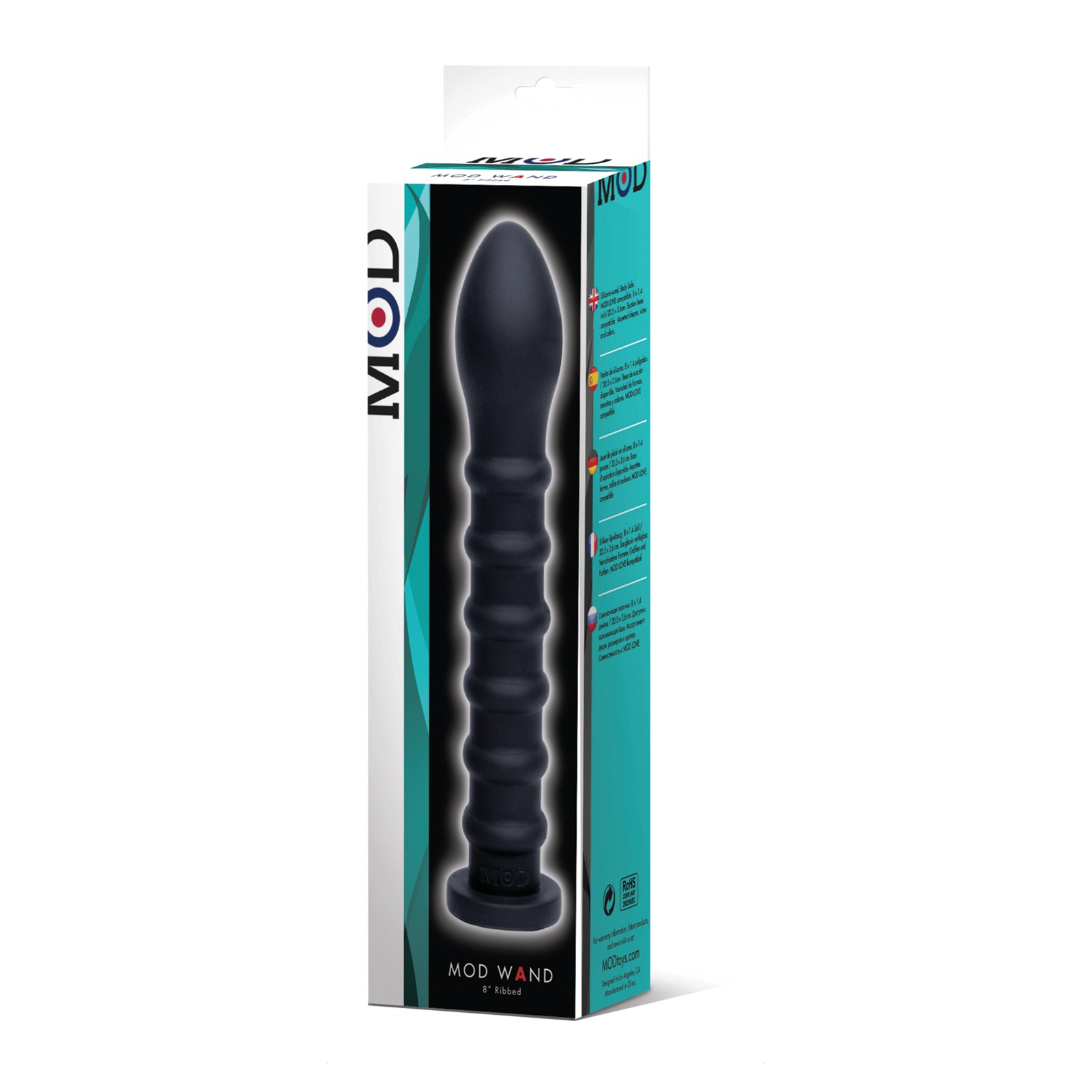 MOD Ribbed Wand Black - Ultimate Pleasure Tool