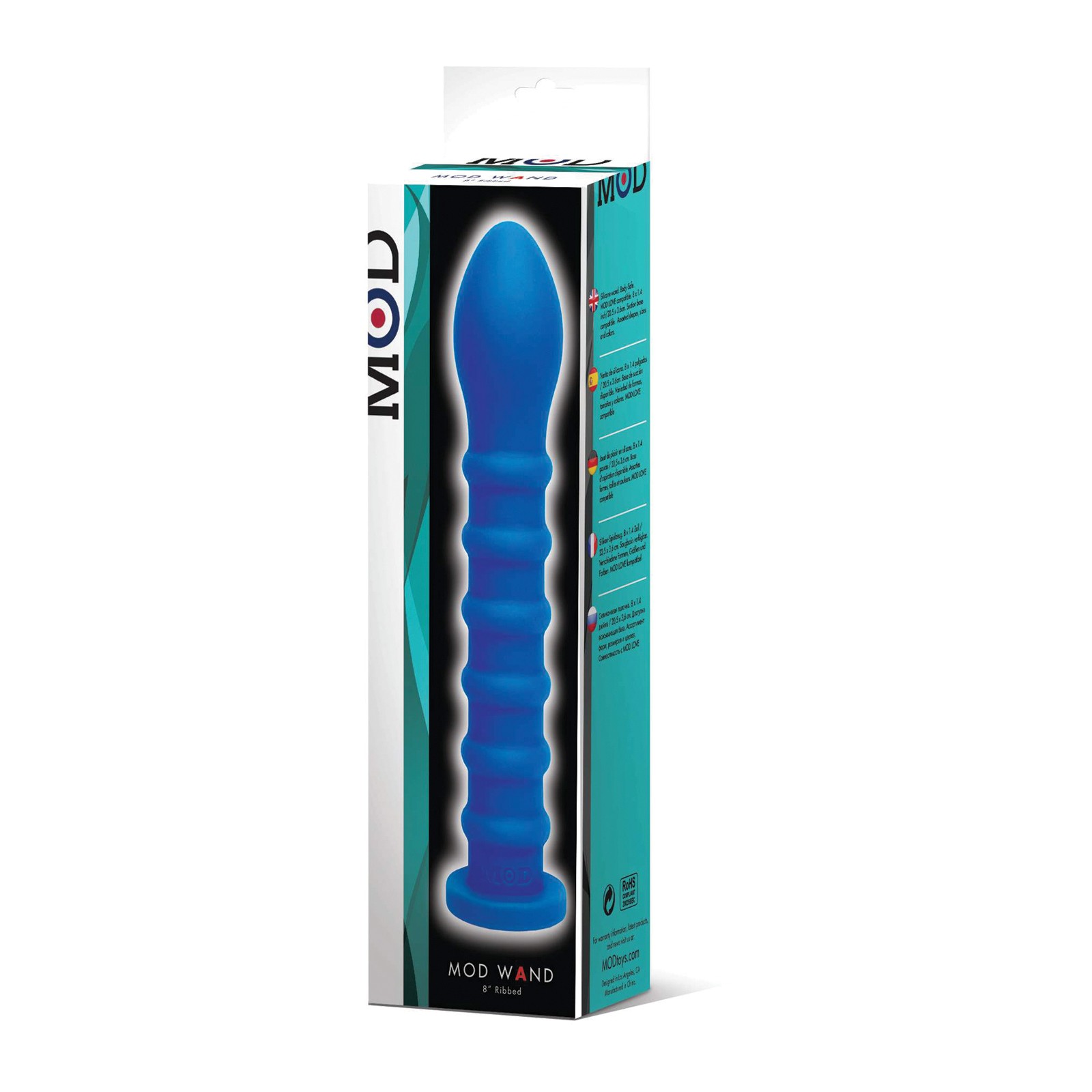 MOD Ribbed Wand Blue