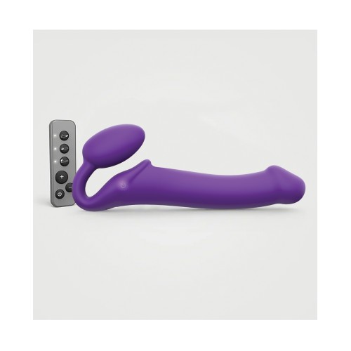 Strap on Me Vibrating Bendable Strapless Strap On Large Purple