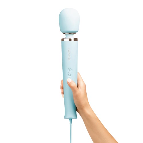 Le Wand Powerful Plug-In Vibrating Massager Sky Blue