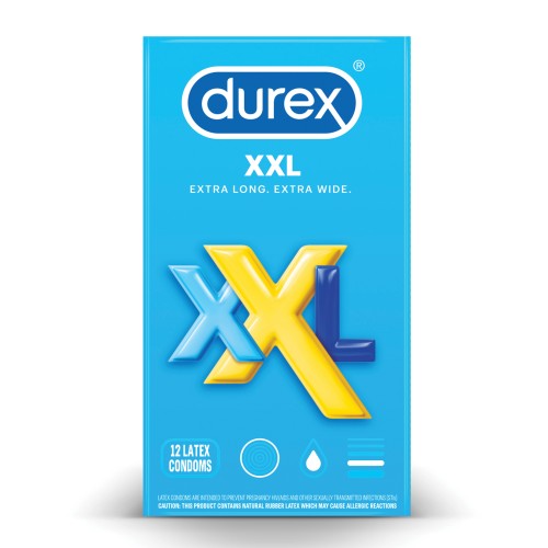 Condones Durex XXL Pack de 12