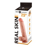 Get Lucky 7.5" Serie Piel Real - Placer Realista