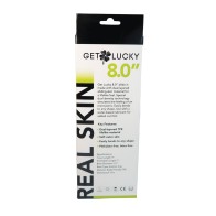 Get Lucky 8.0" Real Skin Series - Flesh