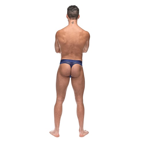 Diamond Mesh Bong Thong Azul para un Atractivo Estiloso