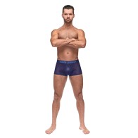 Diamond Mesh Mini Short - Blue MD