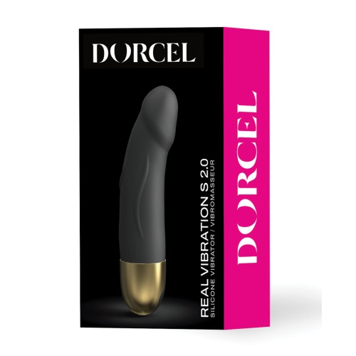 Dorcel Real Vibration S 6 Inch Rechargeable Vibrator 2.0 - Gold