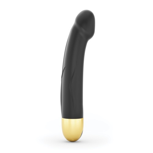 Dorcel Real Vibration M 8.6inch Rechargeable Vibrator - Black/Gold