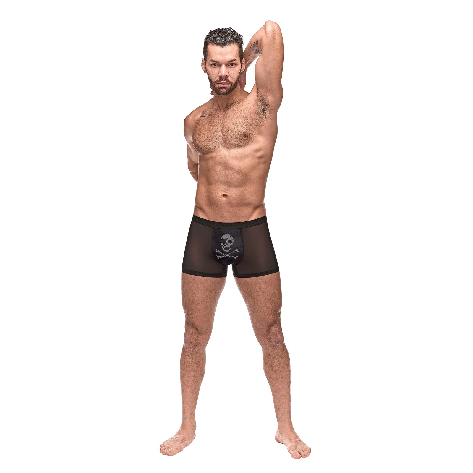 Private Screening Skull Pouch Shorts - Stylish Comfort