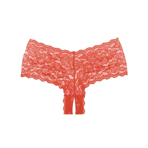 Adore Candy Apple Panty Red O/S