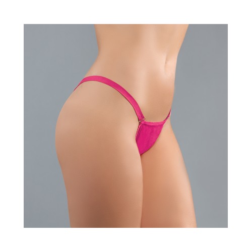 Adore Wetlook Panty Hot Pink O/S