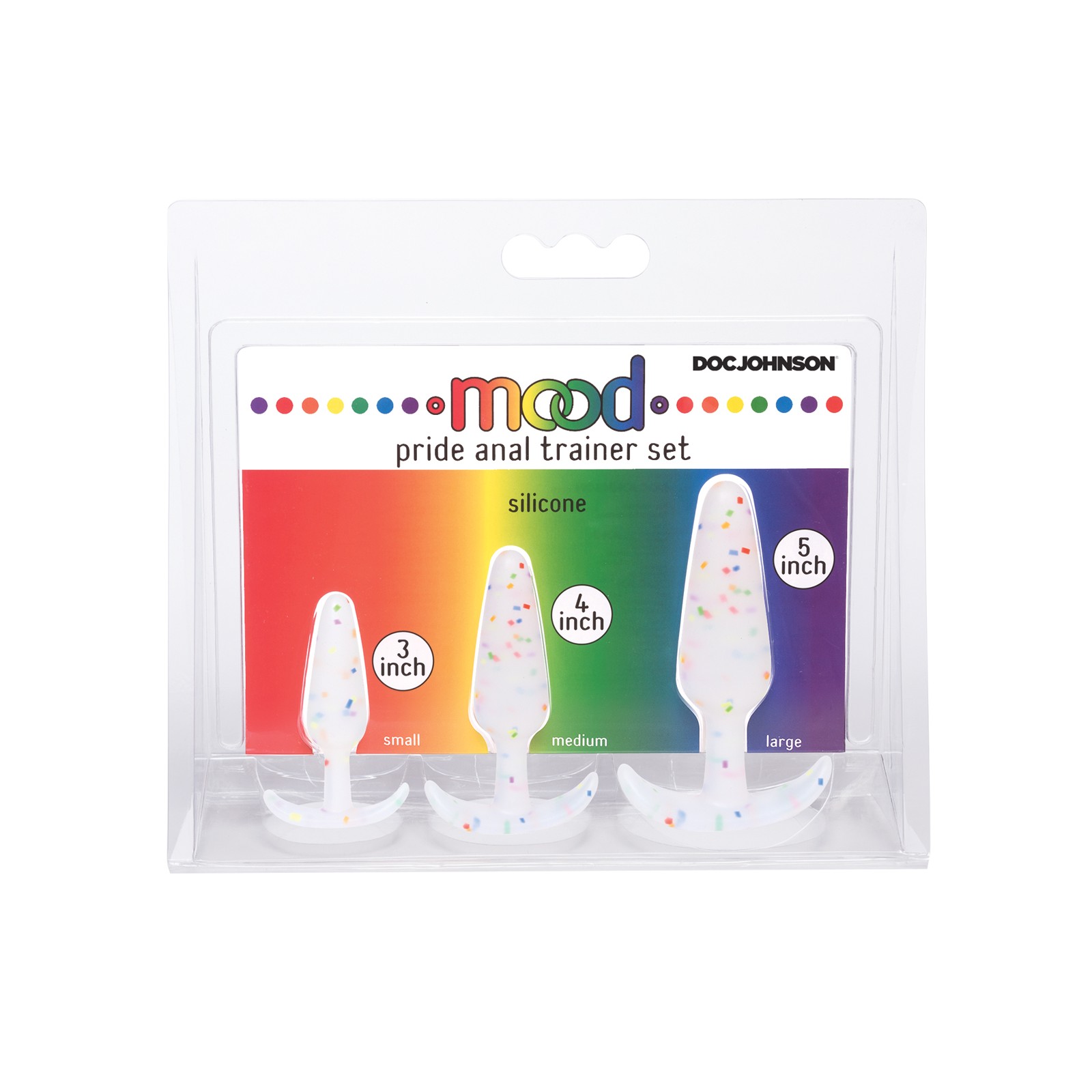 Mood Pride Anal Trainer Set - Colorful Pleasure