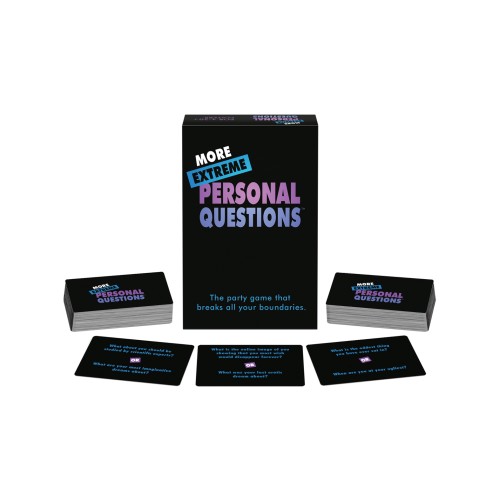 More Extreme Personal Questions Party Game - Fun Revealing Experience