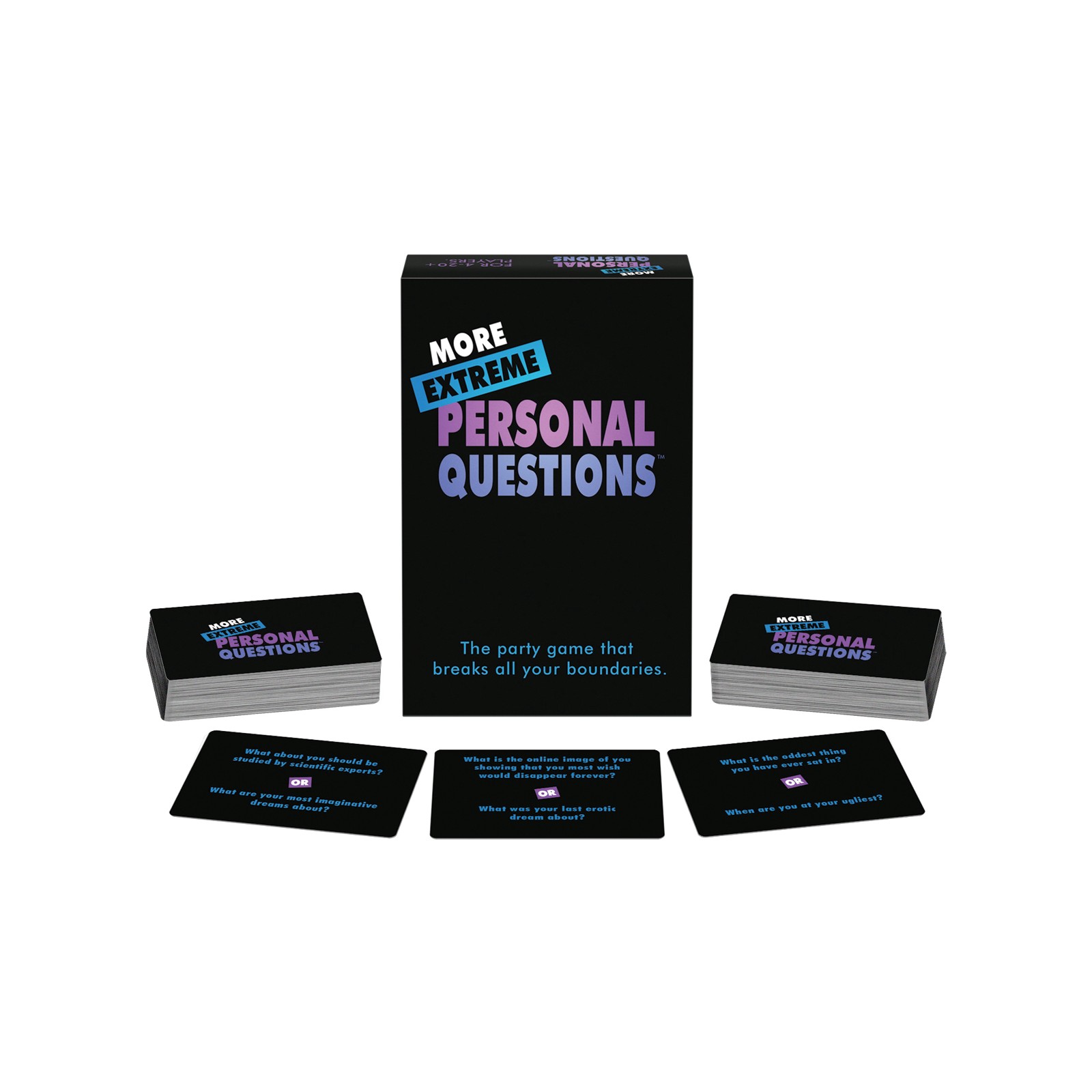 More Extreme Personal Questions Party Game - Fun Revealing Experience