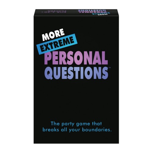 More Extreme Personal Questions Party Game - Fun Revealing Experience